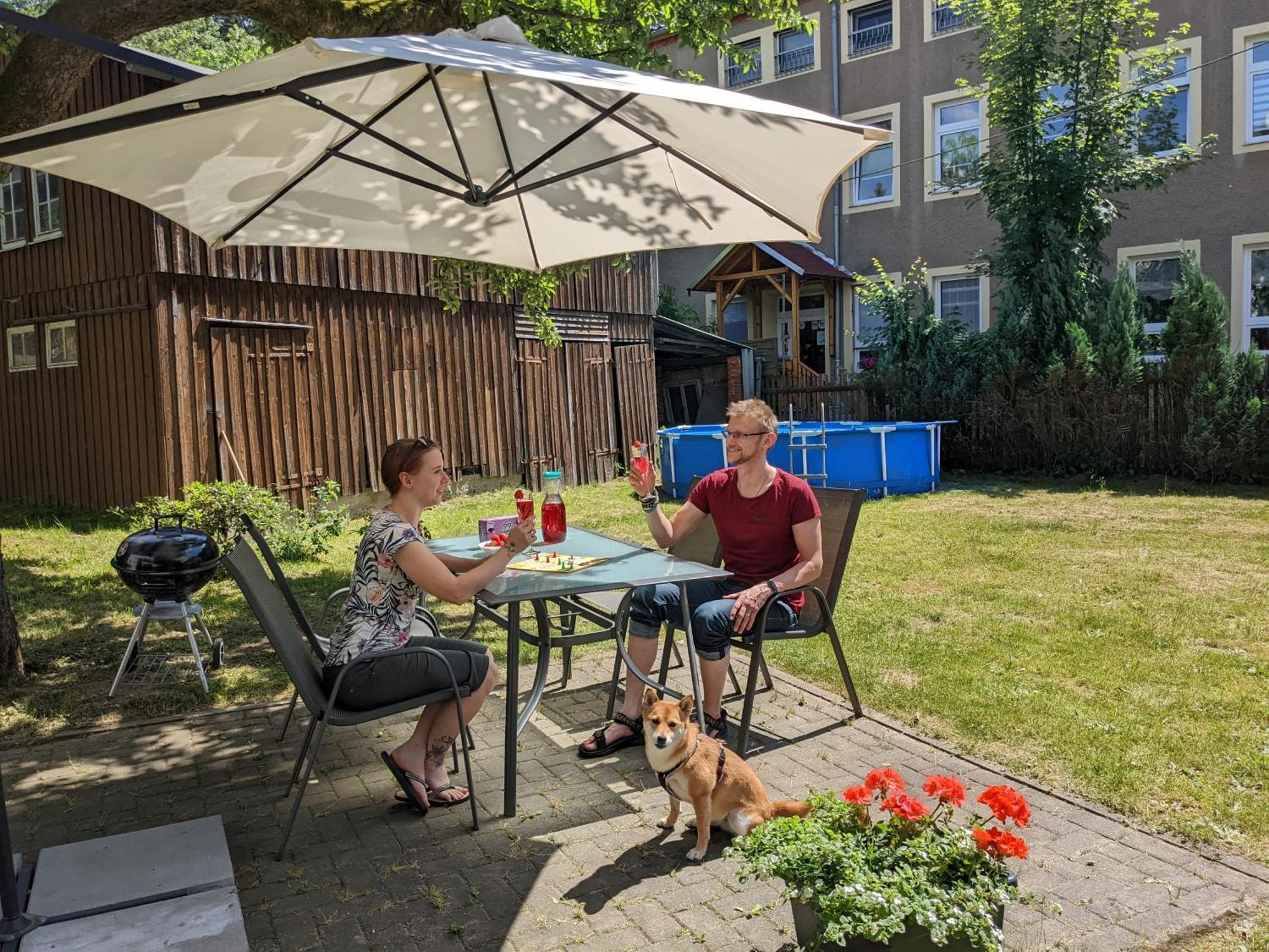 H1 - Urlaubsmagie - Pool & Terrasse Zum Entspannen Зебниц Экстерьер фото